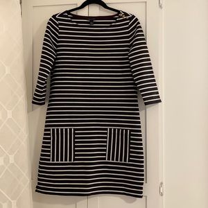 Knit Horizontal Stripe Dress